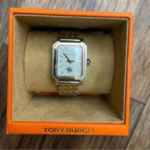 Tory Burch Watch Silver and Gold